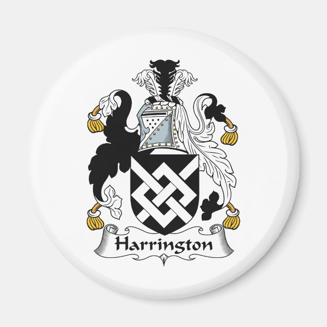 Harrington Family Crest Magnet (Framsidan)