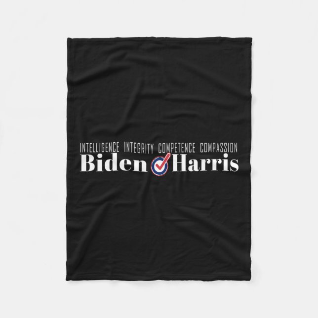 Harris 2020 Kampanj-valet Merchandise Gift Fleecefilt (Framsidan)