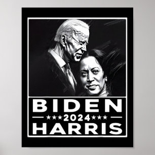 Harris 2024 47:e president Valection Joe Biden Kam Poster