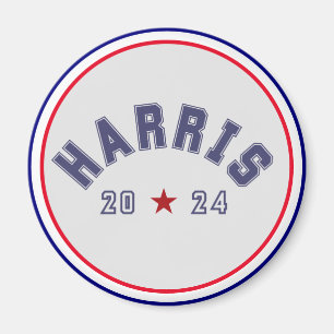 Harris 2024 Athletic Ord Art Magnet