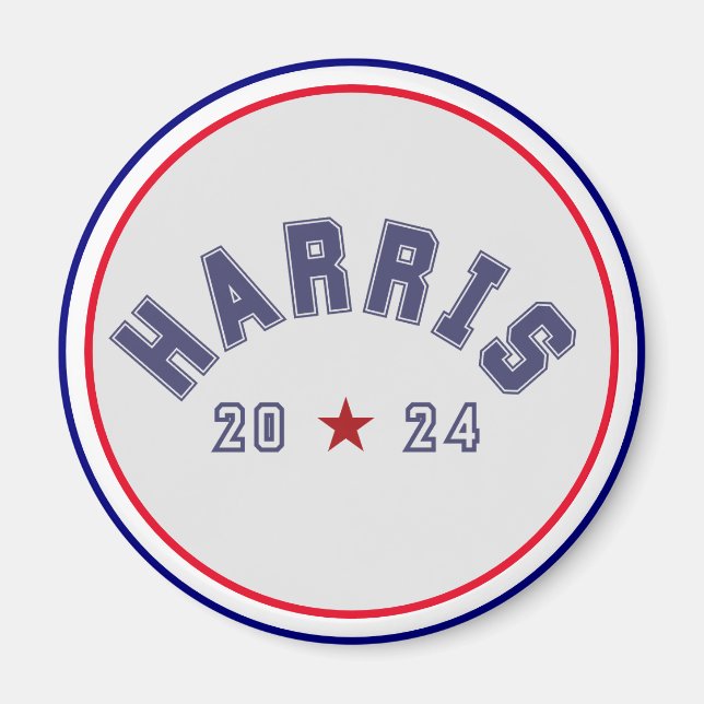 Harris 2024 Athletic Ord Art Magnet (Framsidan)