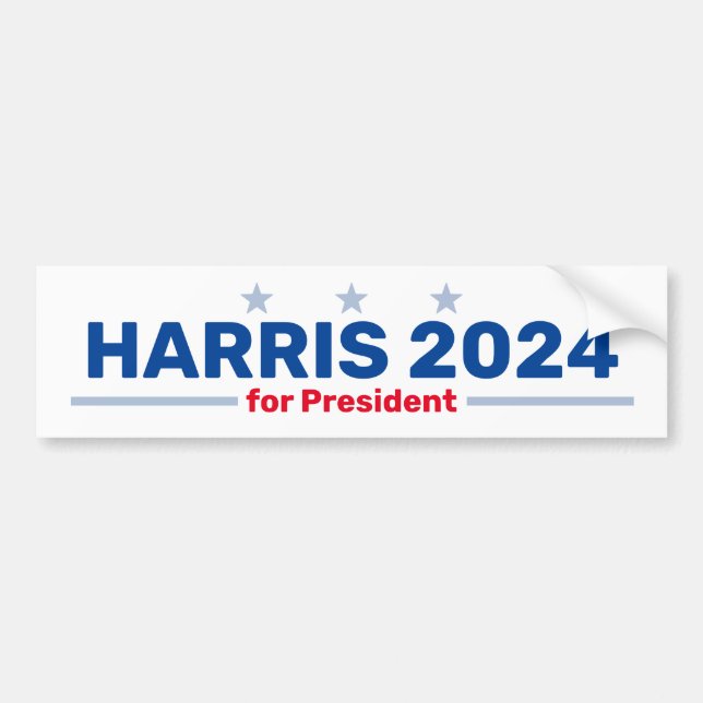 Harris 2024 bildekal (Framsidan)