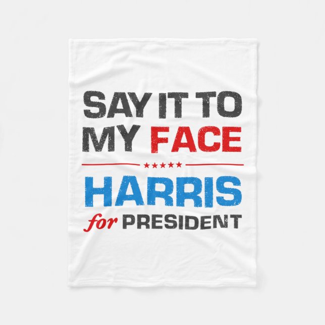 Harris 2024  fleecefilt (Framsidan)