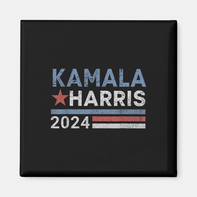 Harris 2024 för presidentvalet i Kampanj Magnet (Framsidan)