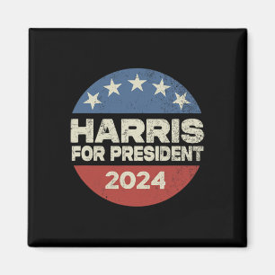 Harris 2024 För presidentvalskampanj 2 Magnet