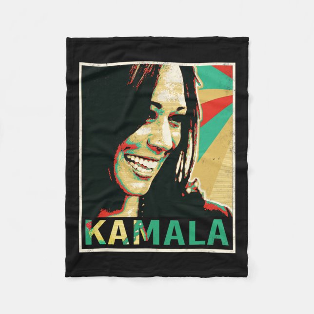Harris 2024 Kamala Fleecefilt (Framsidan)