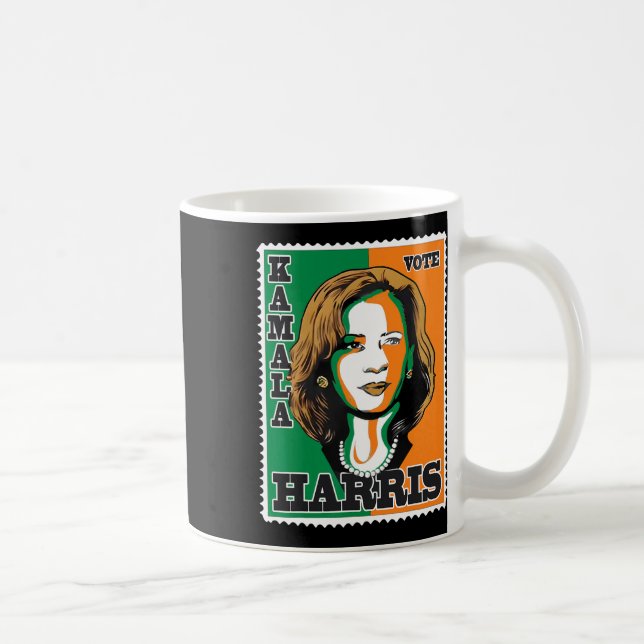 Harris 2024 Kamala för president 1 Kaffemugg (Höger)