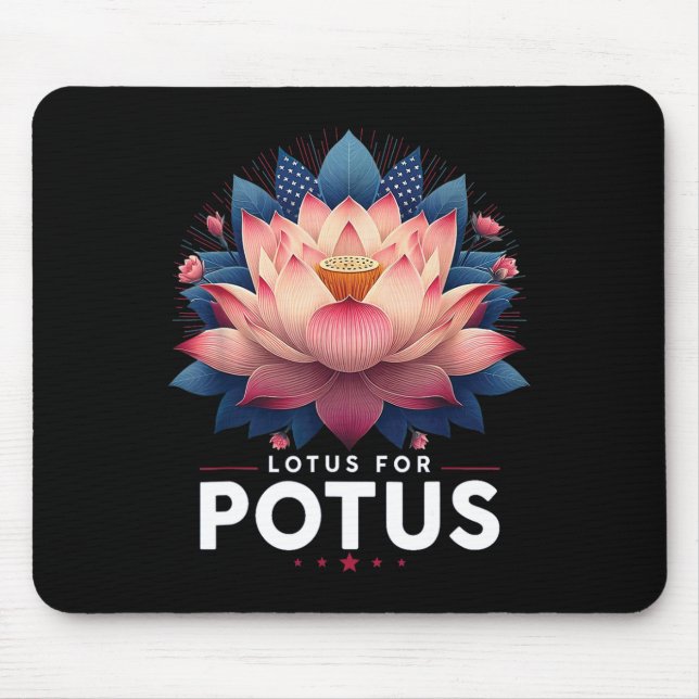 Harris 2024 Lotus For Potus Trending President Musmatta (Framsidan)
