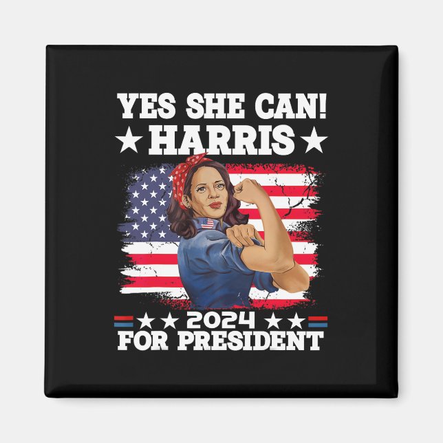 Harris 2024 magnet (Framsidan)