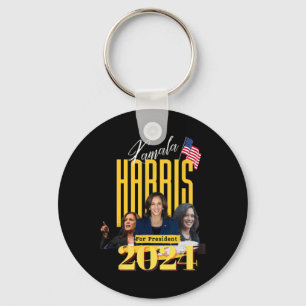 Harris 2024 nyckelring