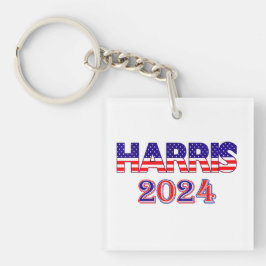 Harris 2024 Ordförande USA flagga Text
