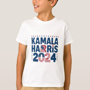 Harris 2024 Politisk patriotisk Påstående-demokrat T Shirt