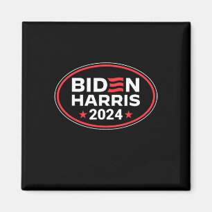 Harris 2024 President American Flagga Joe Biden Ka Magnet