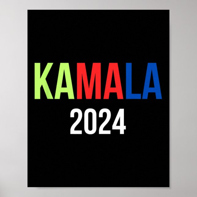 Harris 2024 President Kampanj Poster (Framsidan)