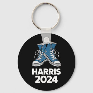 HARRIS 2024 Rösta President Kamala Val Sneaker Nyckelring