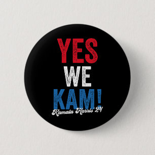 Harris 2024 Support I&#';m med hennes Kamala Harri Knapp