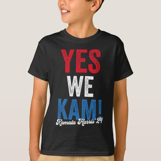 Harris 2024 Support I&#';m med hennes Kamala Harri T Shirt (Framsida)