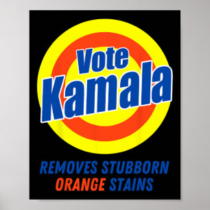 Harris 2024 Tar bort stubborn Orange Stains 5 Poster