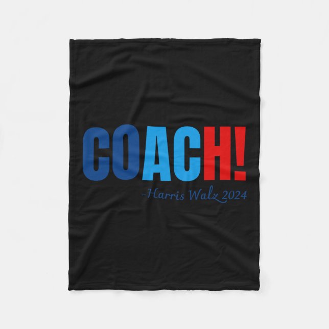 Harris 2024 Tim Wheimer Coach Fleecefilt (Framsidan)