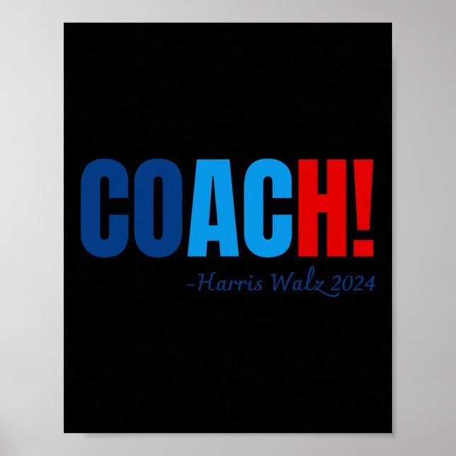 Harris 2024 Tim Wheimer Coach Poster (Framsidan)