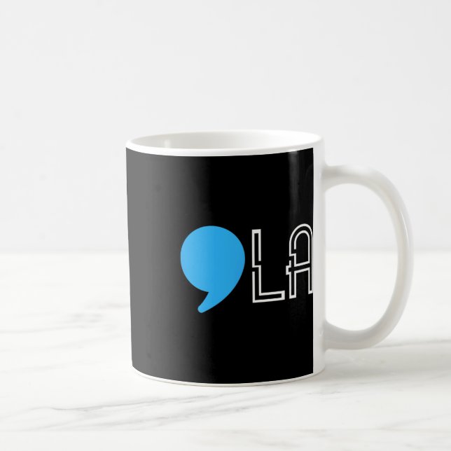 Harris 2024 val rolig kommatecken  kaffemugg (Höger)