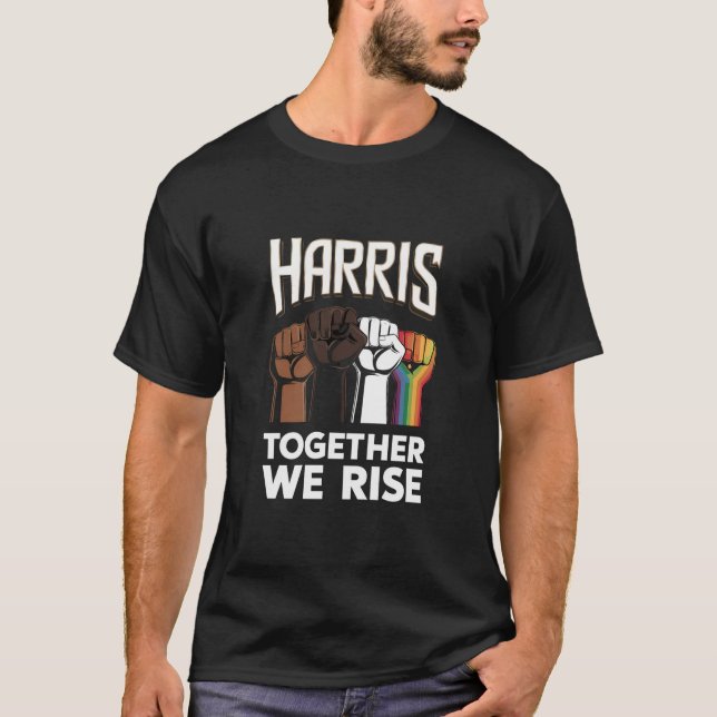 Harris 2024 Valet HBT Kamala Harris 2024 T Shirt (Framsida)