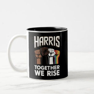 Harris 2024 Valet HBTQ Kamala Harris 2024 Två-Tonad Mugg