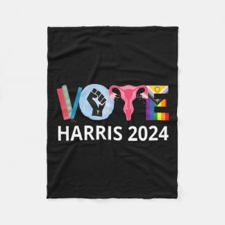 Harris 2024 Vote Reproductive LGB Högers Fleecefilt
