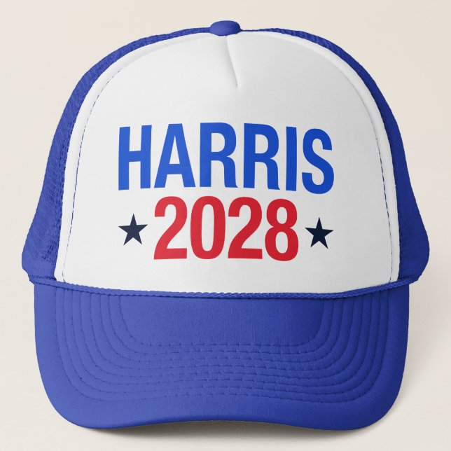Harris 2028 Valstöd Kamala till president Keps (Framsida)