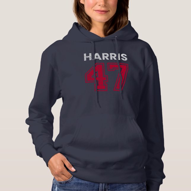 Harris 47 I - Kamala Harris till talman T Shirt (Framsida)