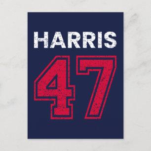 Harris 47 I - Kamala Harris till talman Vykort