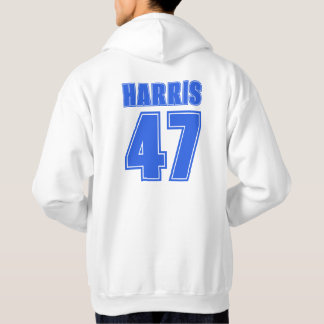 Harris 47 när vi kämpar vinn fram och tillbaka hoodie