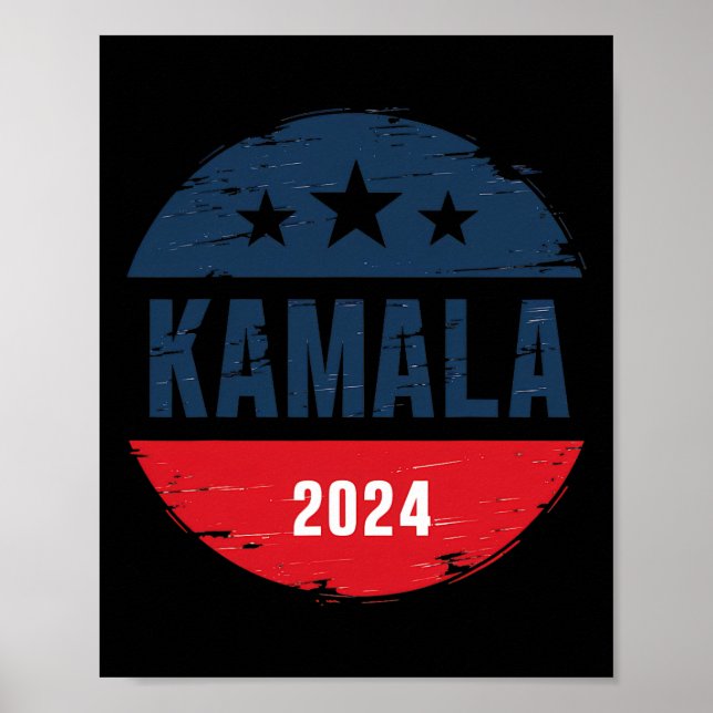 Harris 47 President USA 2024 Val 1 Poster (Framsidan)
