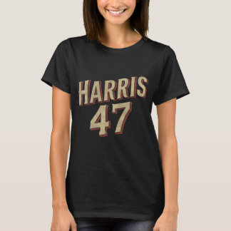 Harris 47 vintage calligraphy t shirt