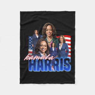 Harris American Flagga Bootleg Fleecefilt