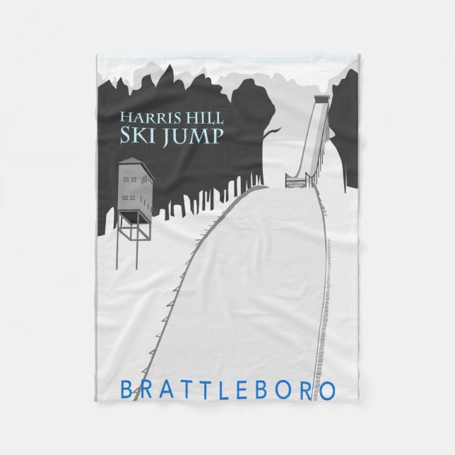 Harris Backe Blanket Fleecefilt (Framsidan)