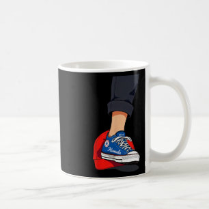 Harris Blue Stepping on Red Mega Hat Kaffemugg