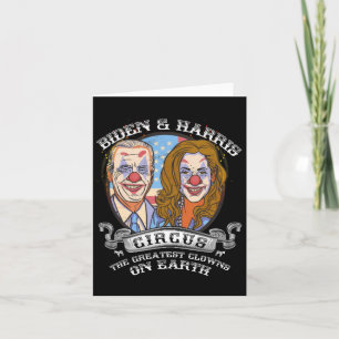 Harris Circus Underbarare clowner på Earth Anti Bi Kort