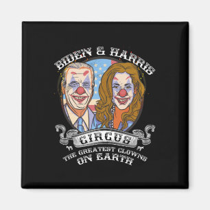 Harris Circus Underbarare clowner på Earth Anti Bi Magnet