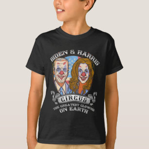 Harris Circus Underbarare clowner på Earth Anti Bi T Shirt