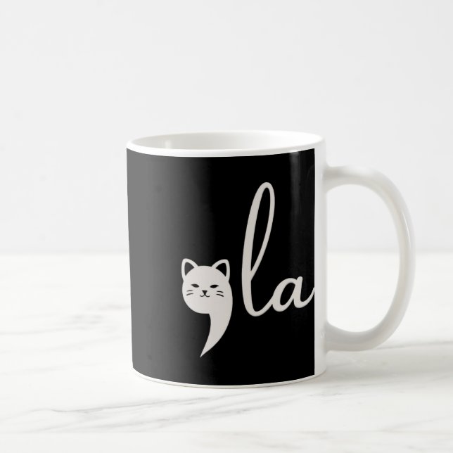 Harris Comma-la Cat Dam för Harris Kaffemugg (Höger)
