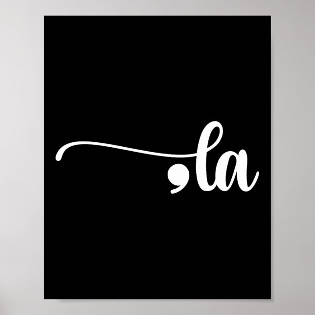 Harris Comma La Punpunkation La Poster (Framsidan)