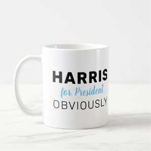 Harris för president 2024 kaffemugg