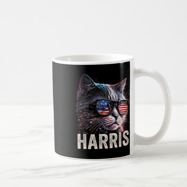 Harris For President 2024 Kamala Walz 2024 Preside Kaffemugg (Höger)