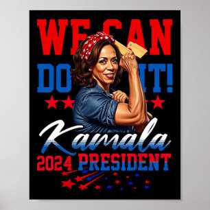 Harris för president 2024 kan vi göra det! poster