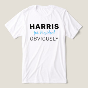 Harris För President Naturligtvis 2024 T Shirt