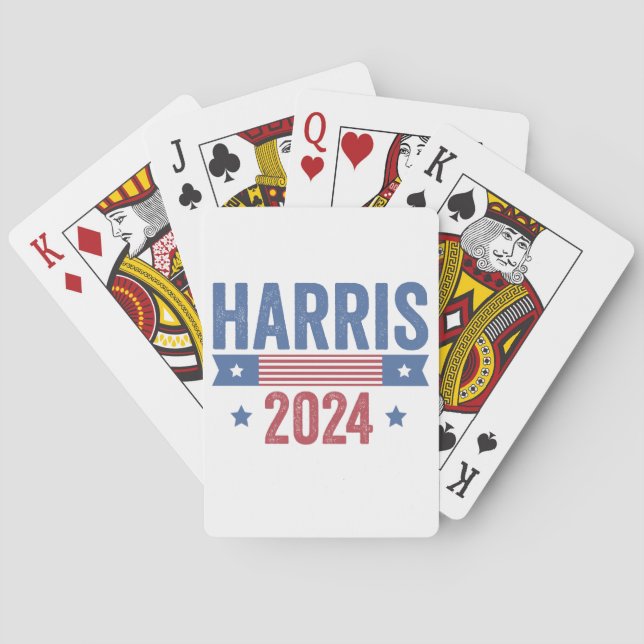 Harris för presidentval Amerika Casinokort (Baksidan)