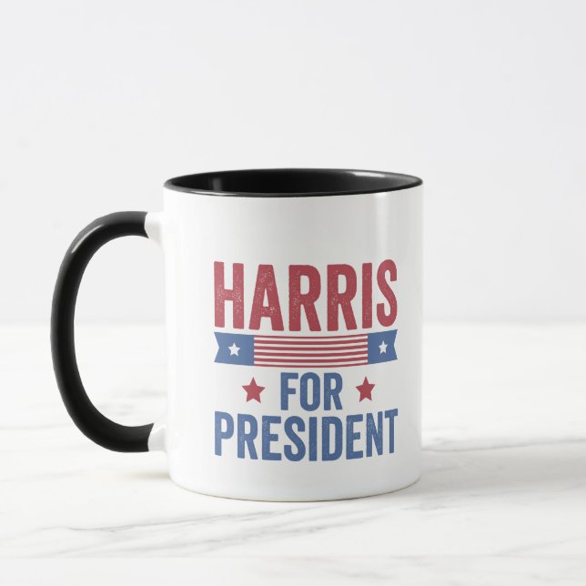 Harris för presidentval Amerika Mugg (Vänster)