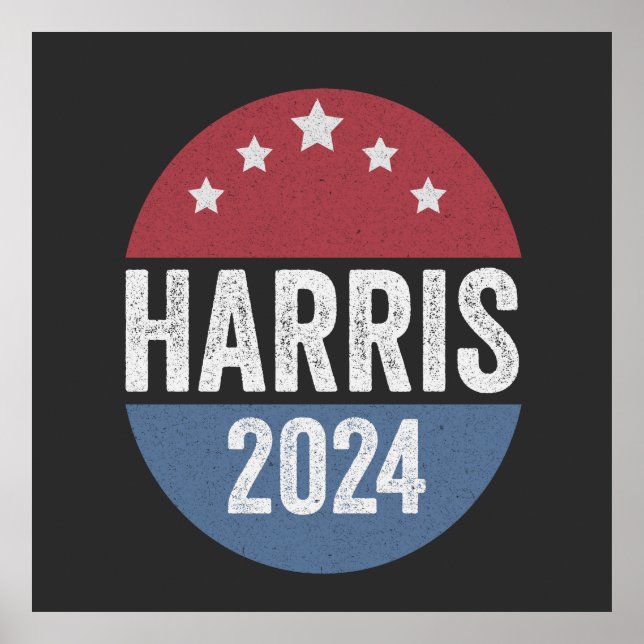 Harris för presidentval Amerika Poster (Framsidan)