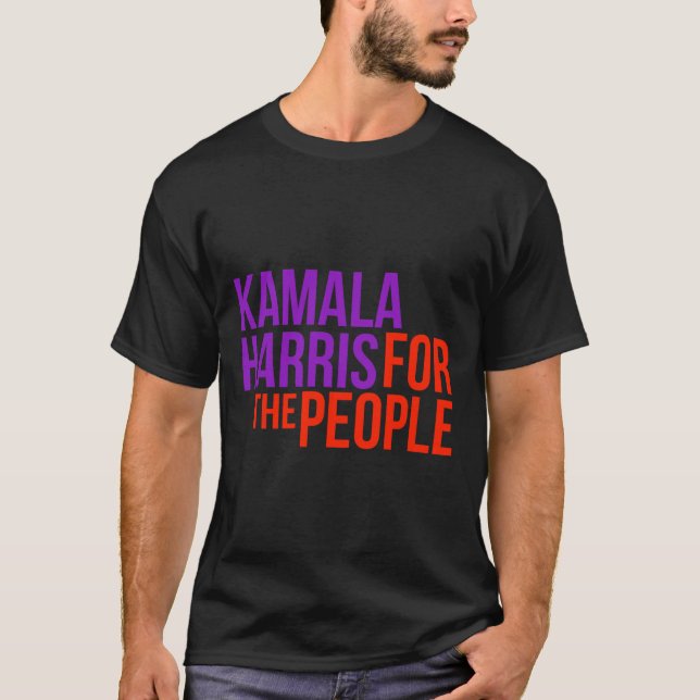 Harris for the People Shirt Kamala 2020 T Shirt (Framsida)